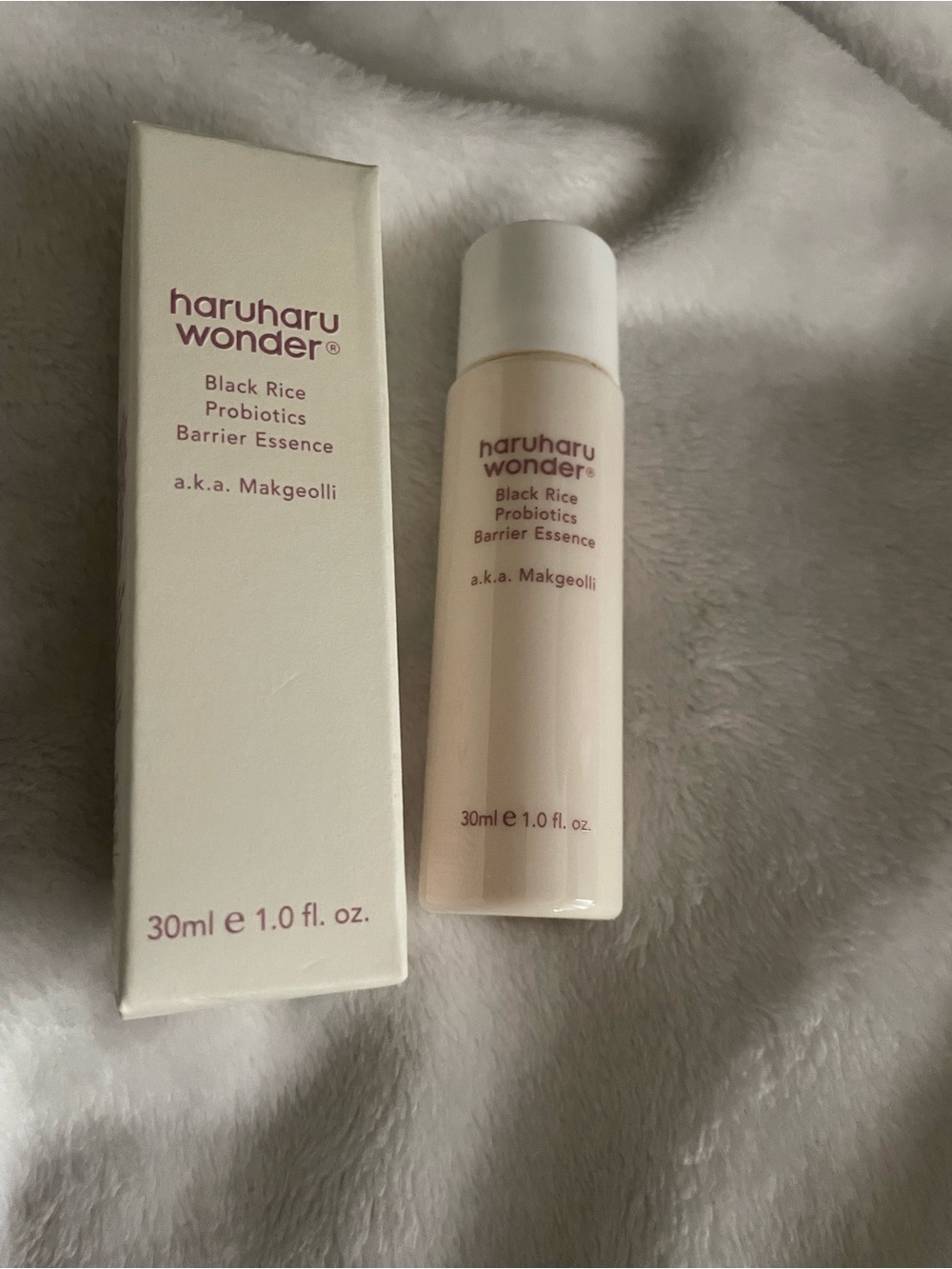 haruharu wonder Black Rice Probiotics Barrier Essence mini 1fl oz NEW SEALED